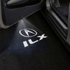 ACURA Acura ILX Door Stick On Puddle Lights Multiple Designs 2013–2022 Acura With ILX Logo 3 - 1 Pair 2 Doors