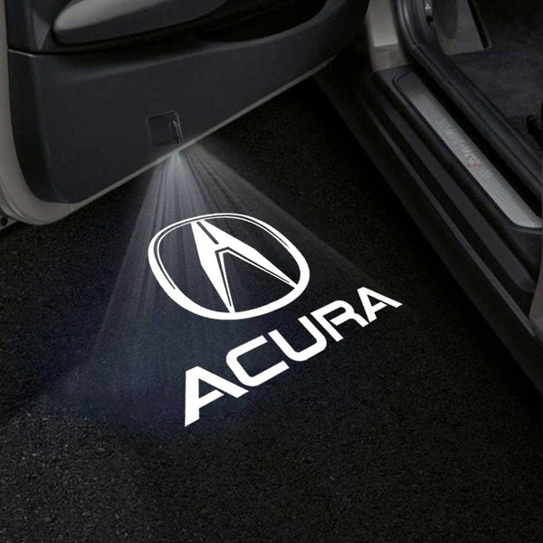 ACURA Acura Integra Door Stick On Puddle Lights Multiple Designs 2023–2025 Acura Logo 1 - 1 Set - 2 Doors