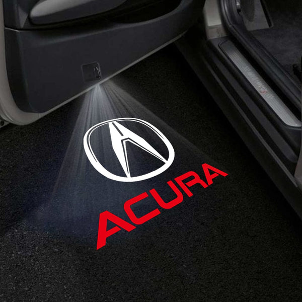 ACURA Acura Integra Door Stick On Puddle Lights Multiple Designs 2023–2025 Acura Logo 3 -1 Set - 2 Doors