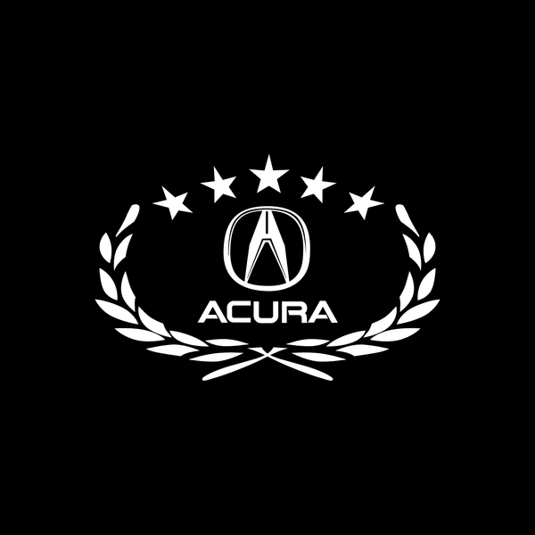 ACURA Acura Integra Door Stick On Puddle Lights Multiple Designs 2023–2025 Acura Logo 4