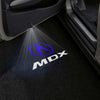 ACURA Acura MDX 1st Gen Door Stick On Puddle Lights Multiple Designs 2001–2006 Acura With MDX Logo 2 - 1 Pair 2 Doors