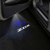 ACURA Acura ZDX 2nd Gen Door Stick On Puddle Lights Multiple Designs 2024-2025 Acura With ZDX Logo 2 - 1 Pair 2 Doors