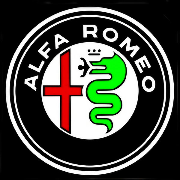 Alfa Romeo Alfa Romeo Universal Door Stick On Puddle Lights Multiple Designs