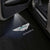Aston Martin Aston Martin Vanquish Door Stick On Puddle Lights Multiple Designs 2001-2007 Aston Martion Green Logo - 1 Pair 2 Doors