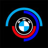BMW BMW Universal Door Stick On Puddle Lights Multiple Designs