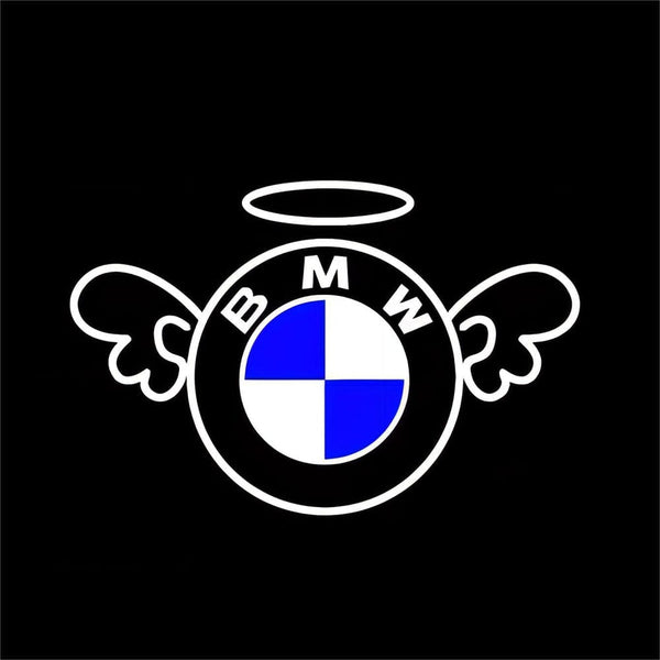 BMW BMW Universal Door Stick On Puddle Lights Multiple Designs