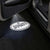 Bugatti Bugatti Divo 1st Gen Door Stick On Puddle Lights Multiple Designs 2019-2021 Bugatti Logo 1 - 1 Set - 2 Doors