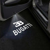 Bugatti Bugatti Divo 1st Gen Door Stick On Puddle Lights Multiple Designs 2019-2021 Bugatti Logo 2 - 1 Set - 2 Doors