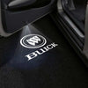 Buick Buick Enclave 1st/3rd Gen Door Stick On Puddle Lights Multiple Designs 2008-2025 BUICK Logo 1 - 1 Set - 2 Doors