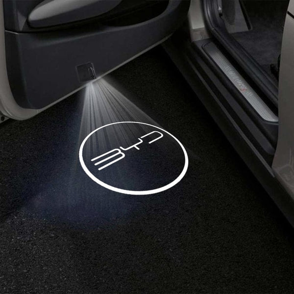 BYD BYD Atto 3 Door Stick On Puddle Lights Multiple Designs 2022-2025 BYD Logo 1 - 1 Set - 2 Doors