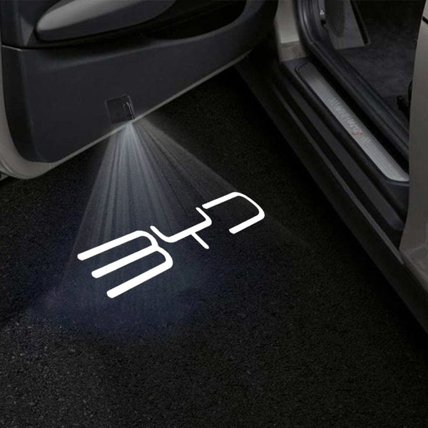 BYD BYD Atto 3 Door Stick On Puddle Lights Multiple Designs 2022-2025 BYD Word - 1 Set - 2 Doors