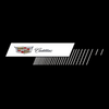 CADILLAC Cadillac ATS Premium Side Wing Mirror Puddle Lights Multiple Designs 2013-2019 Cadillac Logo 3 / ATS Sedan 2013-2018