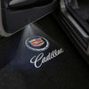 CADILLAC Cadillac XLR Door Stick On Puddle Lights Multiple Designs 2004–2009 Cadillac Logo 2 - 1 Set - 2 Doors