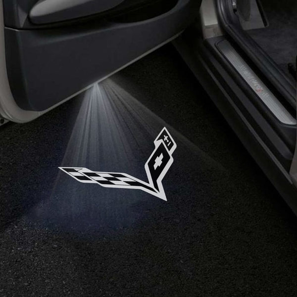 Chevrolet Gobo Puddle Lights Various Designs LED Projectors for Chevrolet Corvette