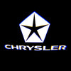 Chrysler CHRYSLER Minivan 5th Gen Door Stick On Puddle Lights Multiple Designs 2008 -2025 CHRYSLER Logo 1 - 1 Set - 2 Doors