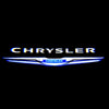 Chrysler CHRYSLER Minivan 5th Gen Door Stick On Puddle Lights Multiple Designs 2008 -2025 CHRYSLER Logo 2 - 1 Set - 2 Doors