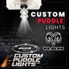 Custom Puddle Lights Custom LED Courtesy Door Projector Puddle Lights for RAM - 2002-2026 Custom Design + 1 Pair 2 Doors