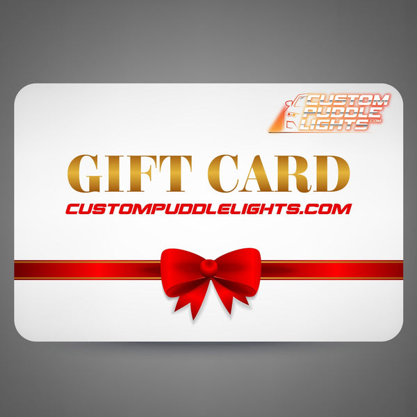 Custom Puddle Lights Custom Puddle Lights Gift Card – The Perfect Personalized Gift 🎁