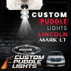 Custom Puddle Lights Custom Side Wing Mirror Projector Puddle Lights for Lincoln Mark LT 2006-2008 Custom Design + 1 Pair 2 Doors