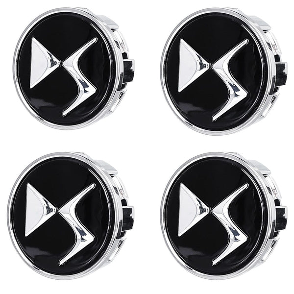 Custom Puddle Lights Premium LED Floating Wheel Logo Center Hub Caps Multiple Designs for DS DS - Cap Size: 59 mm / White