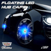 Custom Puddle Lights Premium LED Floating Wheel Logo Hub Caps Multiple Design for Cadillac