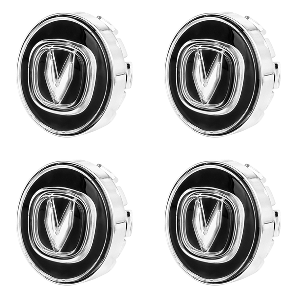 Custom Puddle Lights Premium LED Floating Wheel Logo Hub Caps Multiple Design for Changan Changan Z Type / White / 65 mm