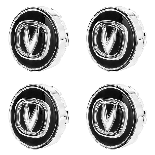 Custom Puddle Lights Premium LED Floating Wheel Logo Hub Caps Multiple Design for Changan Small Changan / White / 65 mm