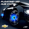Custom Puddle Lights Premium LED Floating Wheel Logo Hub Caps Multiple Design for Chevrolet