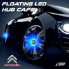 Custom Puddle Lights Premium LED Floating Wheel Logo Hub Caps Multiple Design for Citroen