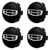 Custom Puddle Lights Premium LED Floating Wheel Logo Hub Caps Multiple Design for Geely Geely New Black Logo / White / 58 mm