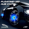 Custom Puddle Lights Premium LED Floating Wheel Logo Hub Caps Multiple Design for Jaguar