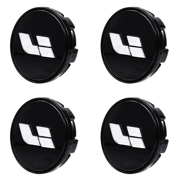 Custom Puddle Lights Premium LED Floating Wheel Logo Hub Caps Multiple Design for Li Auto Li Auto Black Logo / White / 60 mm