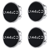 Custom Puddle Lights Premium LED Floating Wheel Logo Hub Caps Multiple Design for Lynk & Co Lynk & Co Black Logo / White / 65 mm