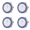 Custom Puddle Lights Premium LED Floating Wheel Logo Hub Caps Multiple Design for Mercedes Benz Mercedes Benz BlueLogo / White / 76mm