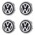 Custom Puddle Lights Premium LED Floating Wheel Logo Hub Caps Multiple Design for Volkswagen Volkswagen(Big Volkswagen) / White / 65 mm