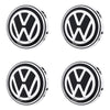 Custom Puddle Lights Premium LED Floating Wheel Logo Hub Caps Multiple Design for Volkswagen Volkswagen(Small Volkswagen) / White / 65 mm