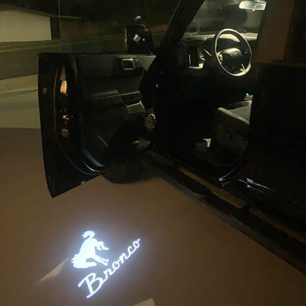 custompuddlelights Custom LED Side Mirror Projector Puddle Approach Lights for Ford Bronco 2021-2024