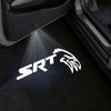 Dodge Dodge Durango Door Stick On Puddle Lights Multiple Designs 1997-2025 SRT Hawk Logo - 1 Set - 2 Doors