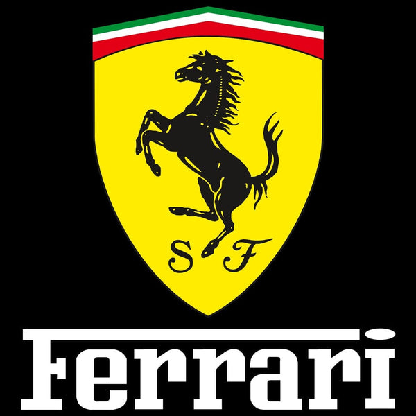 Ferrari Ferrari Universal Door Stick On Puddle Lights Multiple Designs