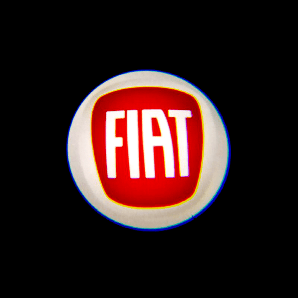 Fiat Fiat Argo Premium Side Wing Mirror Puddle Lights Multiple Designs 2017-2025 Fiat Logo