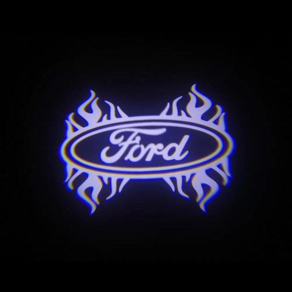 Ford Ford C-Max MK2 Premium Side Mirror Puddle Lights Multiple Designs 2011-2019 Ford Fire 1 Set - 2 Doors