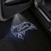 Ford Ford EcoSport Door Stick On Puddle Lights Multiple Designs 2003-2023 Ford Fire White - 1 Set - 2 Doors