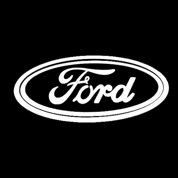 Ford Ford EcoSport Door Stick On Puddle Lights Multiple Designs 2003-2023 Ford Logo 1 - 1 Set - 2 Doors