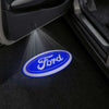 Ford Ford EcoSport Door Stick On Puddle Lights Multiple Designs 2003-2023 Ford Logo 2 - 1 Set - 2 Doors