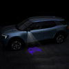 Ford Ford EXPLORER 5th Gen Premium Side Wing Mirror Puddle Lights Multiple Designs 2011-2019 Ford Fire Blue - 1 Set - 2 Lights
