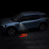 Ford Ford EXPLORER 5th Gen Premium Side Wing Mirror Puddle Lights Multiple Designs 2011-2019 ST Vibrant Red - 1 Set - 2 Lights