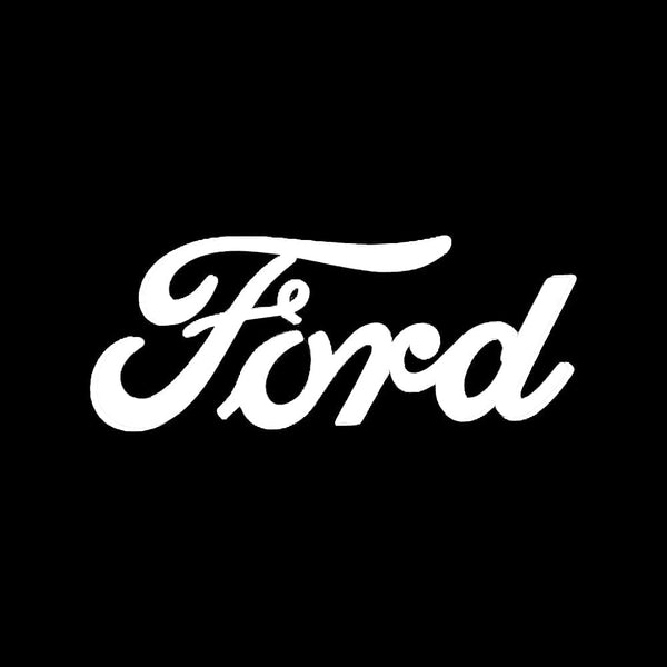 Ford Ford Galaxy MK3 Premium Side Wing Mirror Puddle Lights Multiple Designs 2006-2015 Ford Wording White - 1 Set - 2 Lights