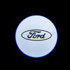 Ford Ford Raptor 1st Gen F150 Premium Side Wing Mirror Puddle Lights Multiple Designs 2009-2014 Ford Logo 2 - 1 Set - 2 Lights