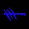 Ford Ford Raptor 1st Gen F150 Premium Side Wing Mirror Puddle Lights Multiple Designs 2009-2014 Raptor Claw Blue - 1 Set - 2 Lights