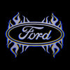 Ford Premium LED Side Mirror Projector Puddle Approach Lights for Ford Bronco 2021-2025 Ford Fire White 1 Set - 2 Lights
